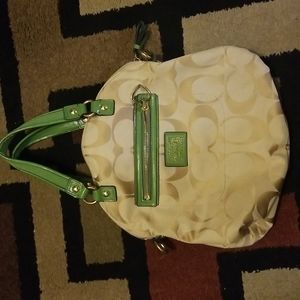 Vintage Coach Logo Purse